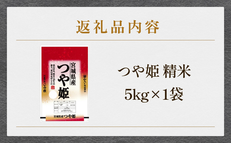 米 つや姫 令和7年産 精米 5kg 宮城県産 石巻市 1等米 こめ コメ お米 ツヤ姫 ご飯 ごはん 主食 おにぎり 美味しい 甘み 旨み 防災減災