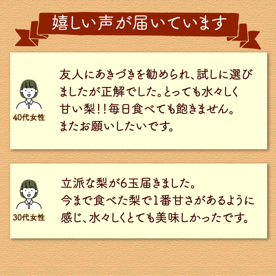 <2026年9月中旬頃より発送予定>　訳あり 規格外 あきづき梨 3kg（4～7玉）