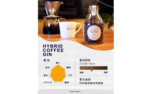 
                  ハイブリッドコーヒー　ジン コルクボトル150g（3249）
                