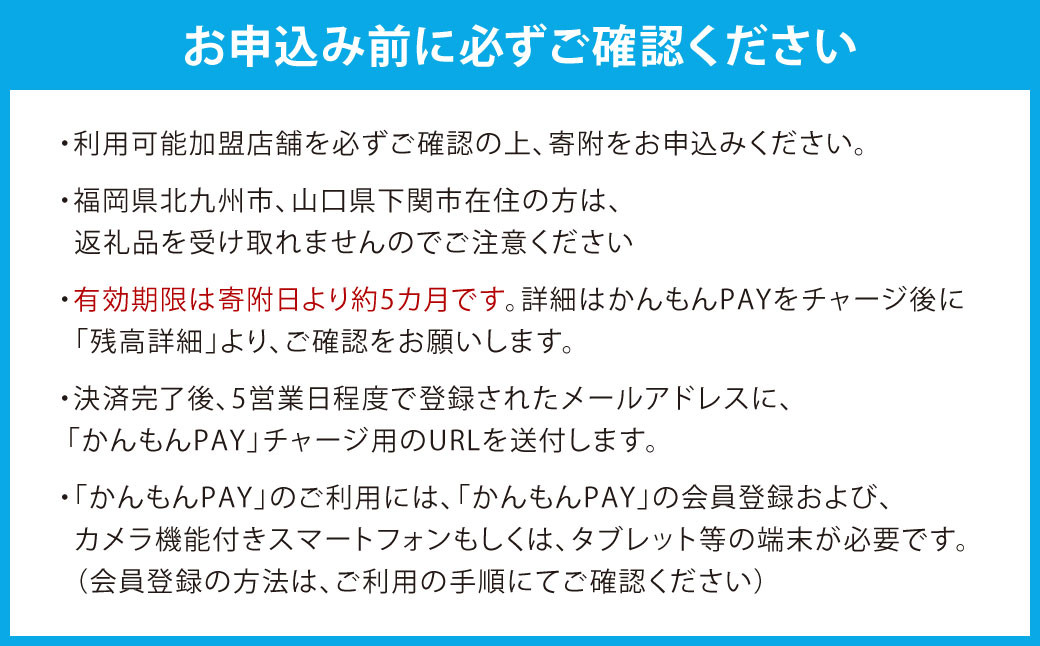 かんもんPAY 13,200円分