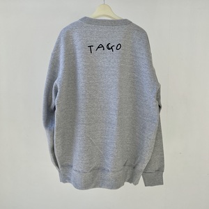 TAGO SWEATSHIRT【Mサイズ／GRAY】
