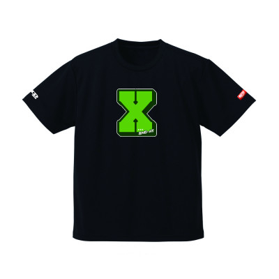 
                  JTTA公認　卓球ユニフォーム＜男女兼用(ドライ):Sサイズ＞アルファベット　X　ブラック【1566823】
                