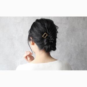 まるでジュエリー☆かんざし　Basic Square　ゴールドメッキ