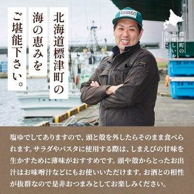 ふるさと納税 標津町 北海しまえび(標津産・浜ゆで急速凍結)　500g×1パック |  | 02