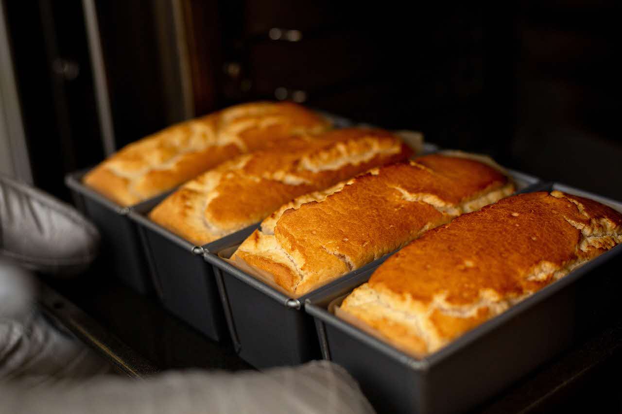 有機 山田錦の「生米パン」3本セット[ パン 食パン 朝食 グルテンフリー 添加物不使用 離乳食 冷凍 ]