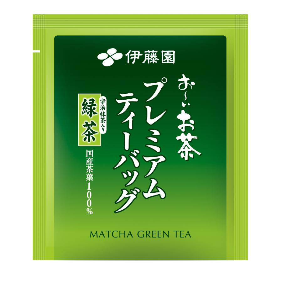 ＜伊藤園＞お～いお茶プレミアムティーバッグ宇治抹茶入り緑茶50袋90ｇ(50袋)×5箱
