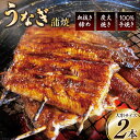 【ふるさと納税】血抜き締め国産新仔うなぎを炭火で1本1本丁寧に手焼きした「うなぎ蒲焼 大串 2本セット」 [ヤママツ村田商店 静岡県 吉田町 22424162]