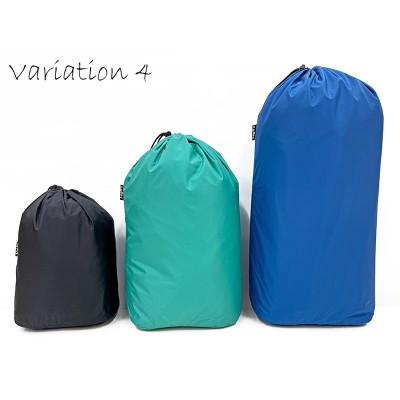 ふるさと納税 羽咋市 【バリエーション4】oxtos(オクトス) 透湿防水スタッフバッグ3〜10L オーバル(3枚セット)