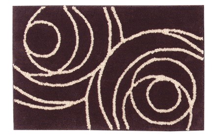 M+home　ジェネシー　インテリアマット（約45×70cm） 雑貨 日用品 モダン 抗菌防臭 吸水素材 