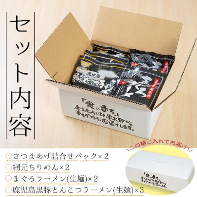 ふるさと納税 いちき串木野市 いちき串木野特産品!さつま揚げ&ご当地ラーメン(生麺)&ちりめんセット<5種> |  | 02