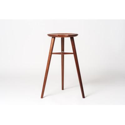 ふるさと納税 富士見町 Crescent stool [walnut]