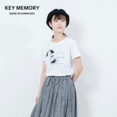 【KEYMEMORY鎌倉】GrenouilleイラストTシャツ WHITE　サイズ0