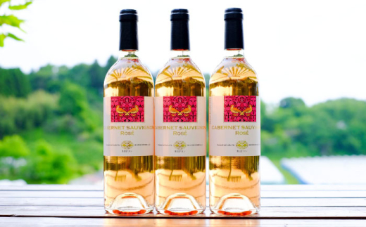 ワイン 奥出雲葡萄園 カベルネソーヴィニヨン・ロゼ 3本セット 国産 ワイン セット ロゼワイン カベルネソーヴィニヨン ロゼ 3本 3本セット 詰め合わせ 飲み比べ セット お酒 酒 アルコール 日
