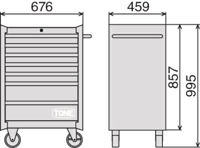 ツールキャビネットセット TCA910【原材料不足等のため、お届けまで長期間頂戴する可能性があります】