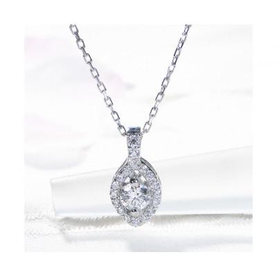 ふるさと納税 韮崎市 ネックレス プラチナ PT900 ダイヤモンド 0.34ct ひし形 ヘビ【f257-pt-d】 |  | 01