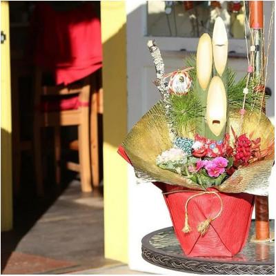 ふるさと納税 高山市 飛騨高山のお正月飾り　モダン門松『福寿竹』　TR3179 |  | 01