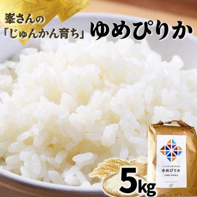 ふるさと納税 岩見沢市 令和6年産!峯さんの「じゅんかん育ち」ゆめぴりか 5kg