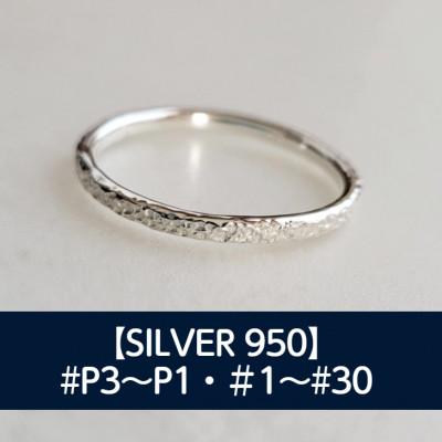 ふるさと納税 藤沢市 シルバー テクスチャーリング(華奢リング)P3〜30号 マイナスサイズ対応 ご希望リングサイズで制作