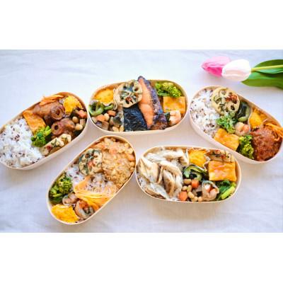 ふるさと納税 福岡市 【冷凍】お弁当5食セット　無添加　栽培期間中農薬不使用　特別栽培野菜　九州　福岡　国産食材　MC20