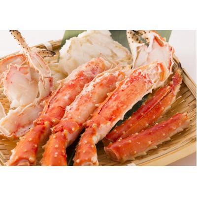 ふるさと納税 稚内市 極太”本タラバガニ脚1肩”5L1kg