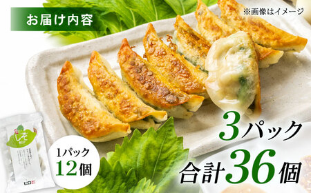 【3パック】餃子屋ヒロの 人気のしそ餃子 ぎょうざ [BDAS003-2]
