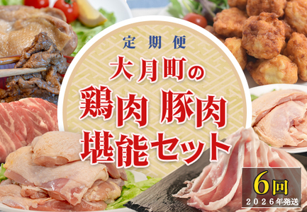 【定期便6回】よさこい尾鶏×力豚