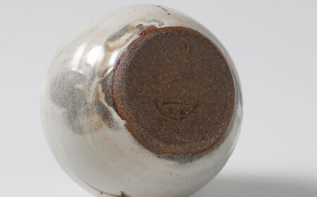 【唐津焼】絵粉引花入/ 花瓶  一輪挿し シンプル / 佐賀県 / 大杉皿屋窯[41ABAC006]