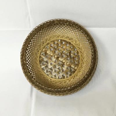 ふるさと納税 四万十市 【ハンドメイド】竹細工 鉄鉢盛篭(虎竹) |  | 02
