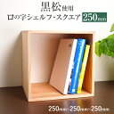 【ふるさと納税】黒松ロの字シェルフ・スクエア250mm インテリア 新生活 お取り寄せ 福岡 お土産 九州 福岡土産 取り寄せ 福岡県