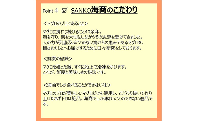 【3回定期便】 SANKO海商 ネギトロ 定期便 3ヶ月 冷凍ネギト