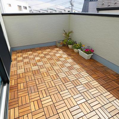 ふるさと納税 角田市 【9枚セット】ウッドタイルデッキ WTD-12 |  | 01