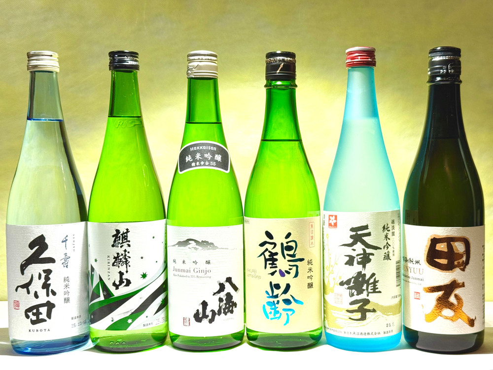新潟の厳選酒蔵 純米吟醸飲み比べセット(720ml×6本)