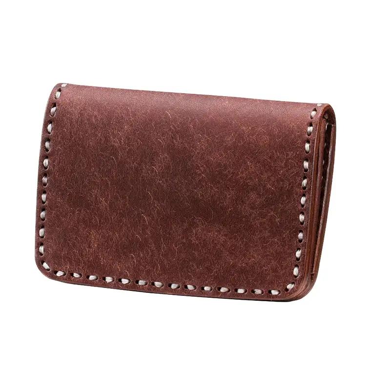 豊岡財布 haaki Leather コインパース HLW304 / チョコラート / コインケース 小銭入れ カード入れ 手のひらサイズ 財布 サイフ ブランド 牛皮革 プエブロレザー 革 メンズ 