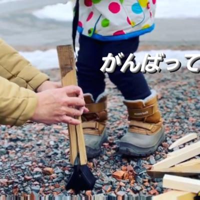 ふるさと納税 岡崎市 黒塗装　くさび型薪割り　富士山 |  | 02