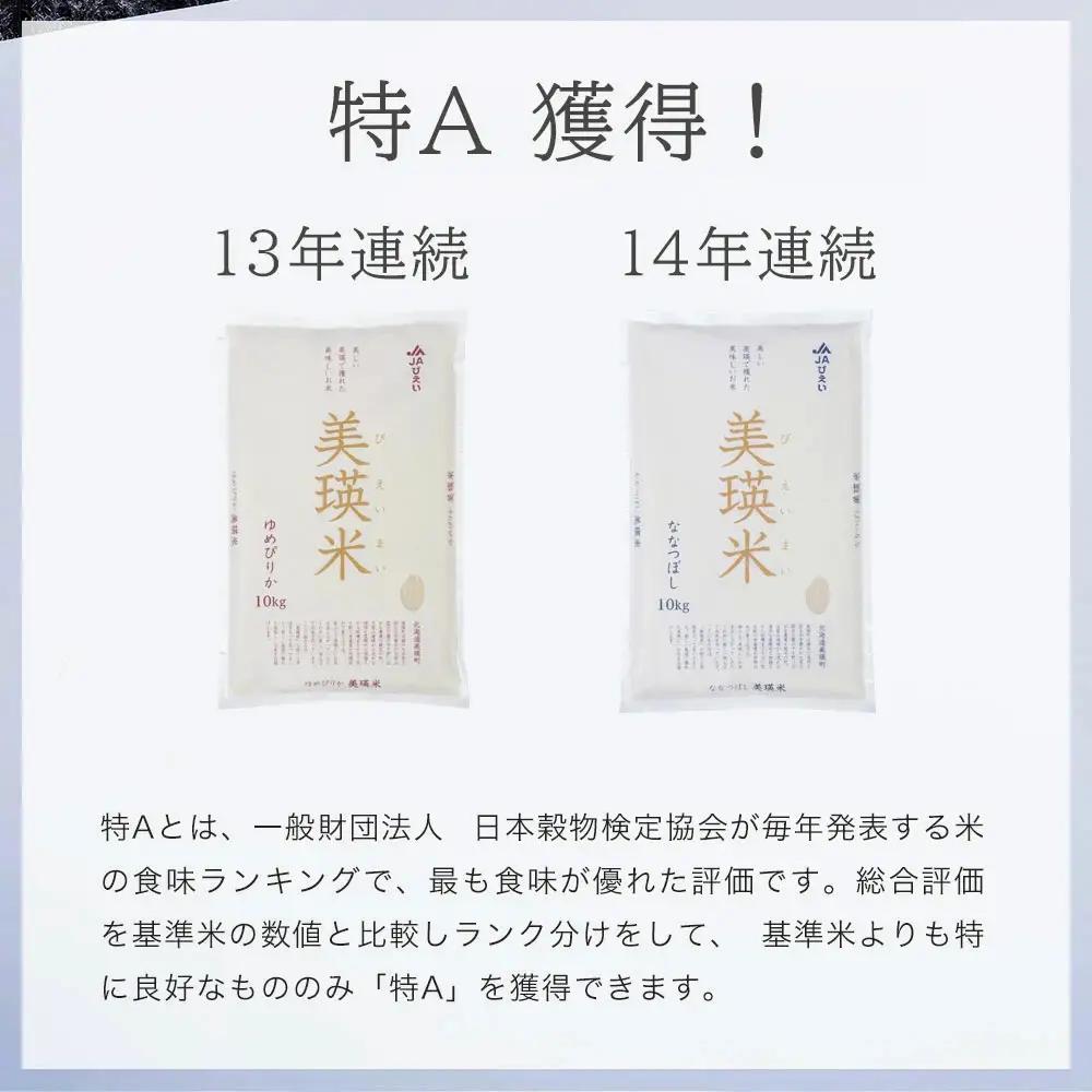 お米定期便 【3回 各5kg】白米 精米 新米 ゆめぴりか ななつぼし 皇室献上米 ブランド米 定期便 