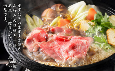 宮崎県産 黒牛 すき焼き しゃぶしゃぶ 赤身 牛肉 すき焼き肉 500g 肩ロース 0.5kg すきやき 肉  牛 国産牛  小分け 真空パック うす 冷凍 贈答 ギフト 年末  人気 国産 えびの市