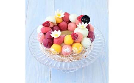 アイスケーキ・フルールドフリュイ 5号 アイスクリーム シャーベット ケーキ 