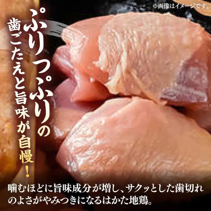 【全3回定期便】はかた地鶏モモムネセット 2kg VBB058 地鶏 定期便
