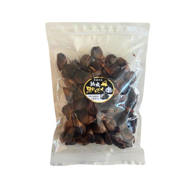 【ふるさと納税】 黒ニンニク バラ500gチャック袋 にんにく 青森