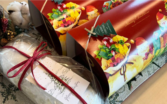 【先行予約】自家製酵母使用 パン工房だんだん オリジナルシュトレン 1本 約350g 高知特産文旦ジャム・6種類のドライフルーツ・2種類のナッツ入り〈2025年12月上旬～発送〉/ クリスマス シュト