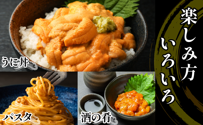 【ANA限定】昆布仕立て生ウニ100g × イクラ醤油漬け200g