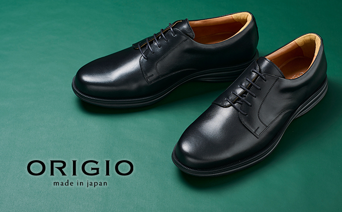 ORIGIO オリジオ 牛革ビジネスシューズ 紳士靴 ORG1001（ブラック）25.0cm【ファッション・靴・シューズ・革製品・革靴】
