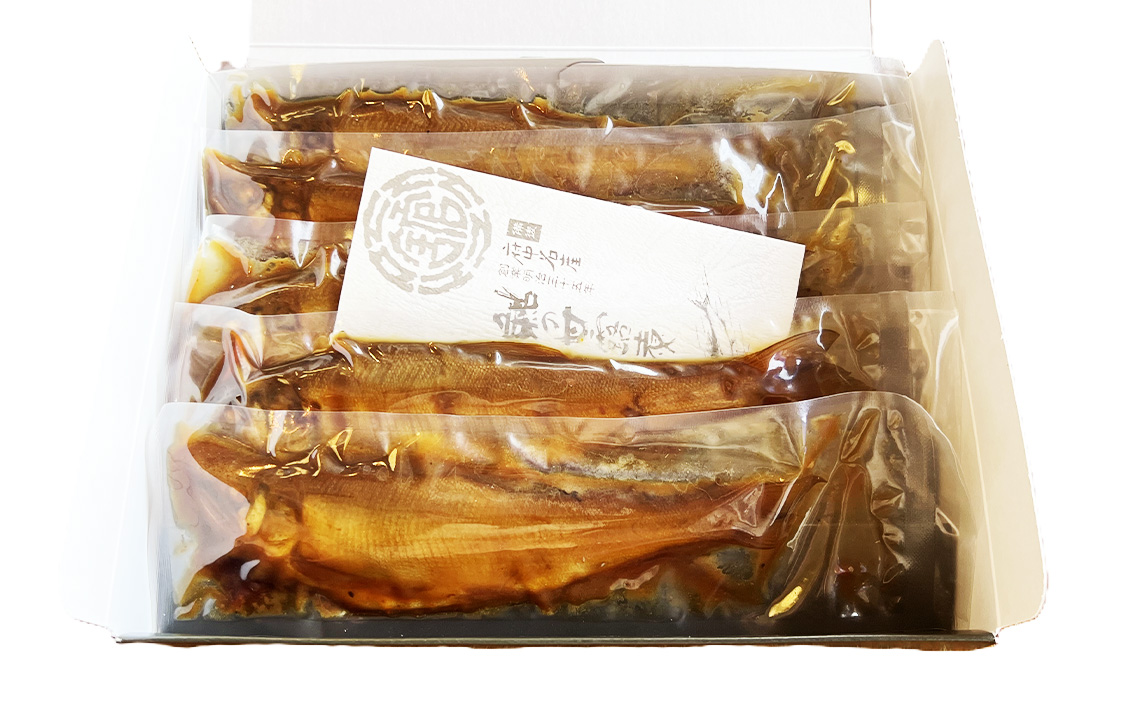 No.1164 鮎の甘露煮5尾入り 無憂舘（府中市）