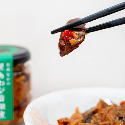 ふるさと納税 中野市 【驚きの食感!】黒あわび茸の佃煮《プレミアムギフト》 |  | 01