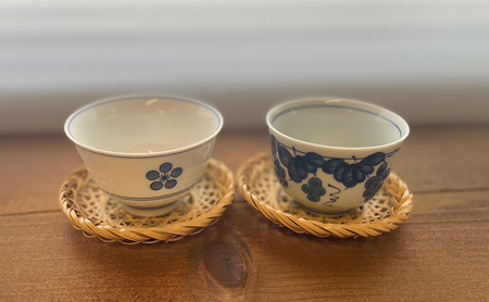 【一点ずつ手作り】自然素材にこだわったコースター2枚セット