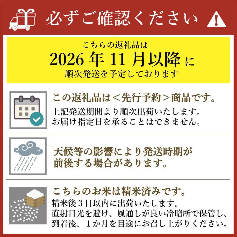 【先行予約】【2026年11月より順次発送】《令和8年産》福岡県大川市産 米 「 元気つくし 」 5kg×4個 計20kg | お米 米 こめ 精米 白米 ライス ブランド米 ごはん ご飯