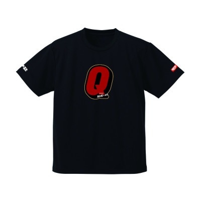 
                  JTTA公認　卓球ユニフォーム＜男女兼用(ドライ):140サイズ＞アルファベット　Q　ブラック【1778928】
                
