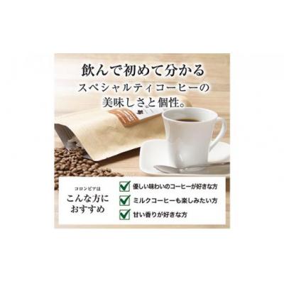 ふるさと納税 堺市 スペシャルティーコーヒー豆【豆のまま】コロンビア エキセルソ Qグレード 600g |  | 01