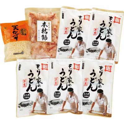 ふるさと納税 高松市 【お歳暮のし付き】10人前!本格手打もり家のぶっかけうどんセット |  | 01
