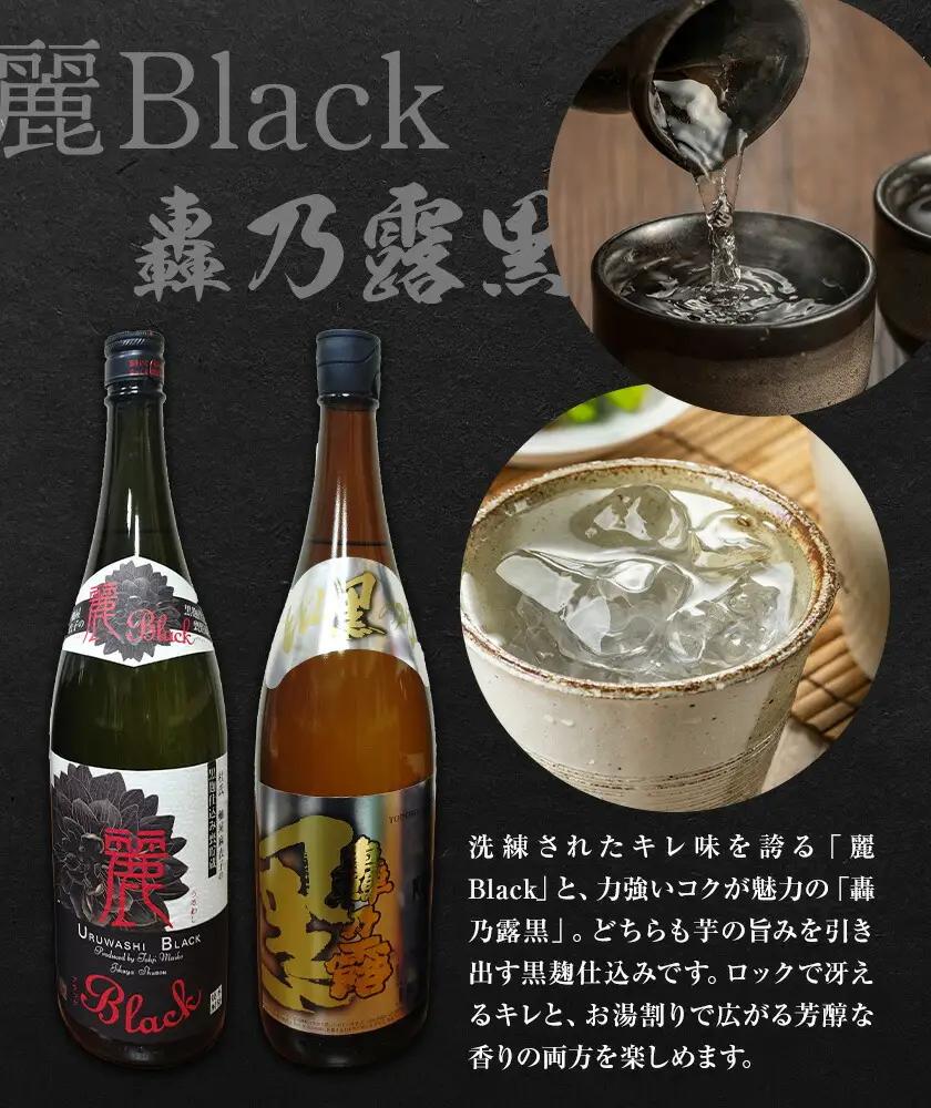厳選芋焼酎 さつま揚げ3種 計20枚 麗Black 1.8L 杉元酒店 戸木田商店《30日以内に出荷予定(土日祝除く)》鹿児島県 さつま町 鹿児島名物 名産品 酒 焼酎 郷土料理 お酒 さつま揚げ